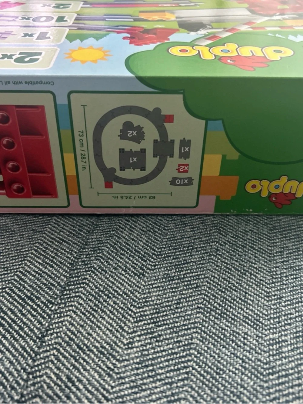 LEGO DUPLO: Train Tracks (10882)- new in box - Picture 9 of 11